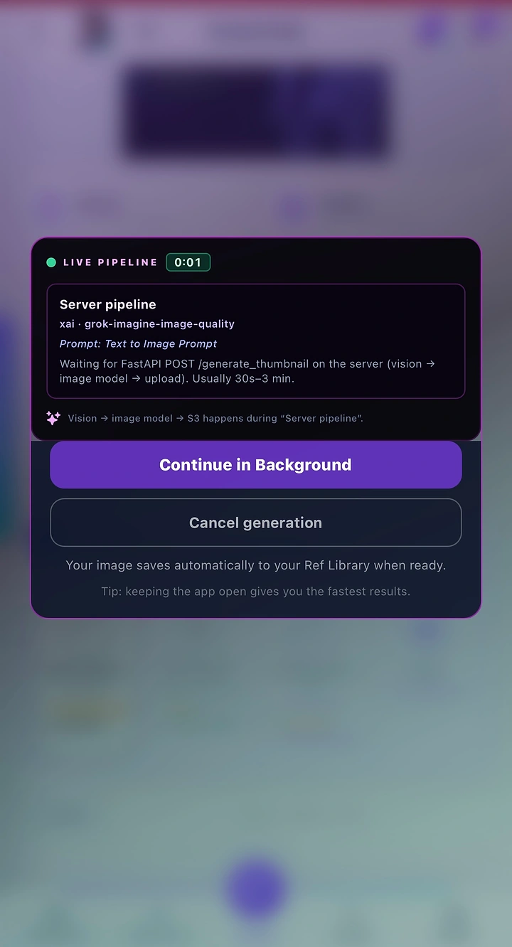 Generate social post artwork